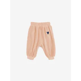 Bobo Choses Heart Velvet Jogging Pants