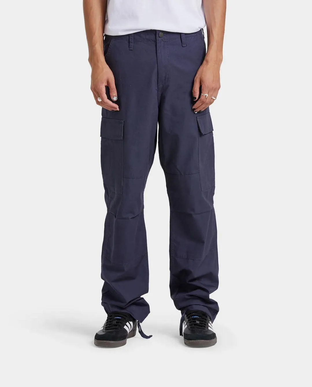 Carhartt WIP - Regular Cargo Pant - Blue Rinsed