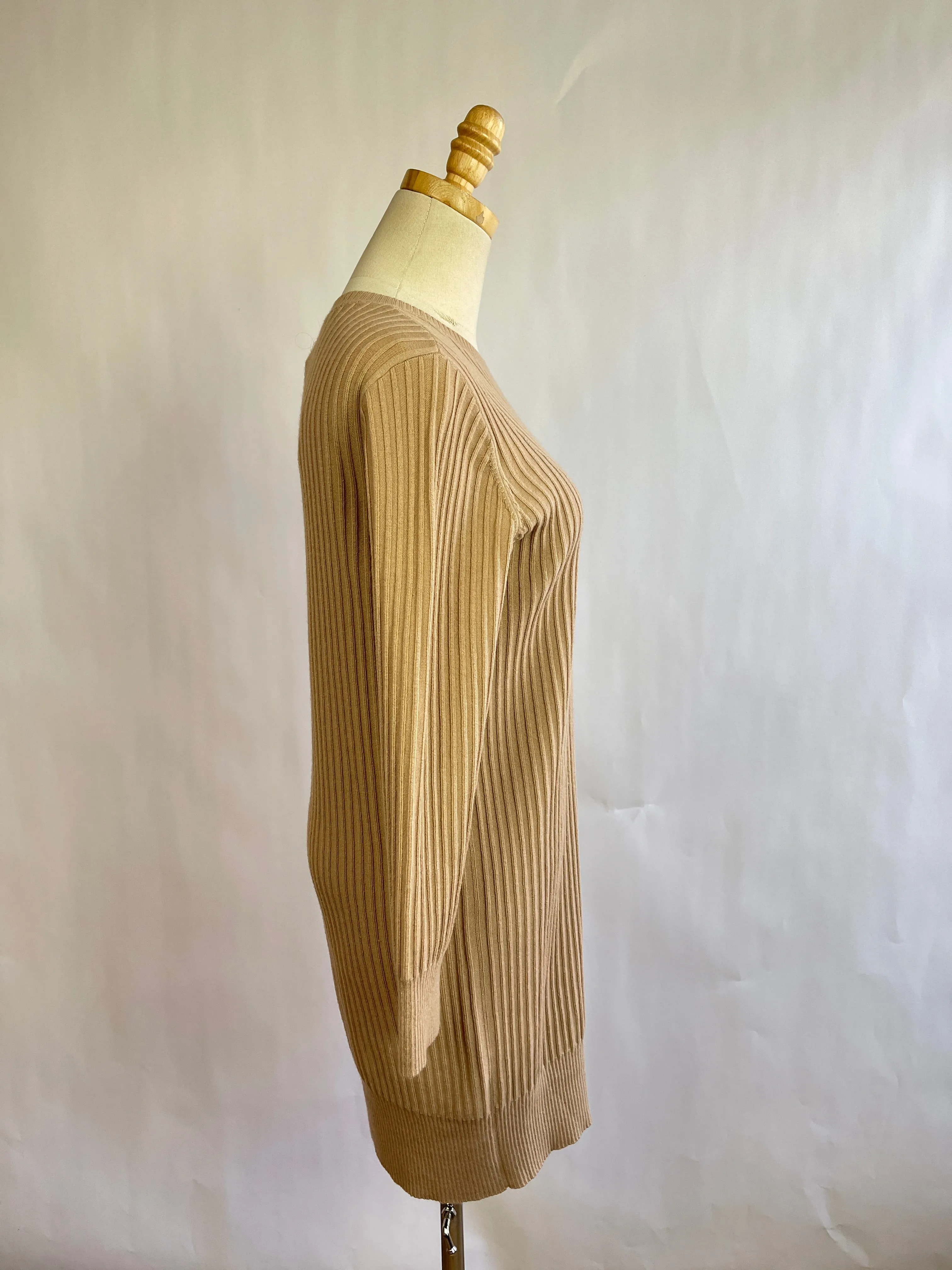 Club Monaco Tan Knit Dress (XS)