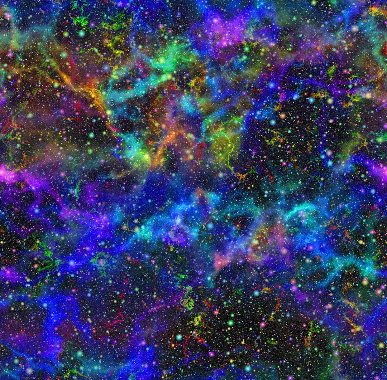 Dark Galaxy in Athleisure Leggings