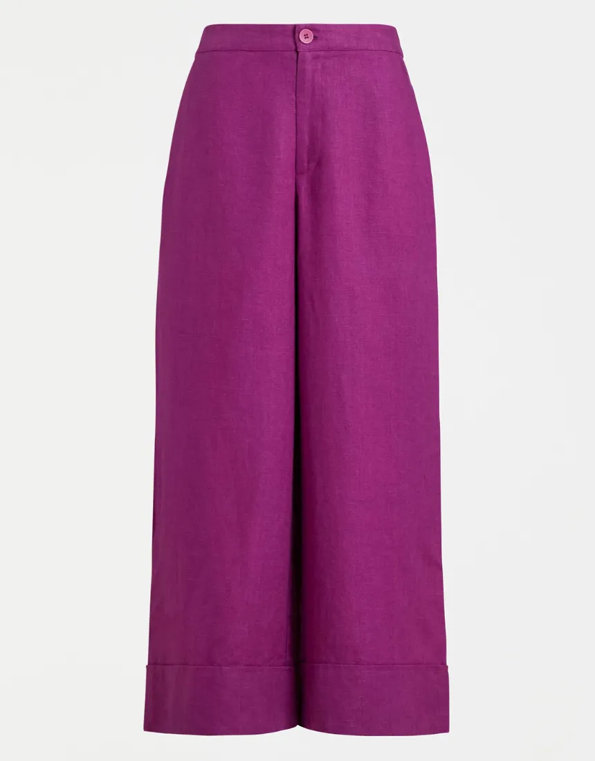 Elk - Anneli Linen Pant Magenta
