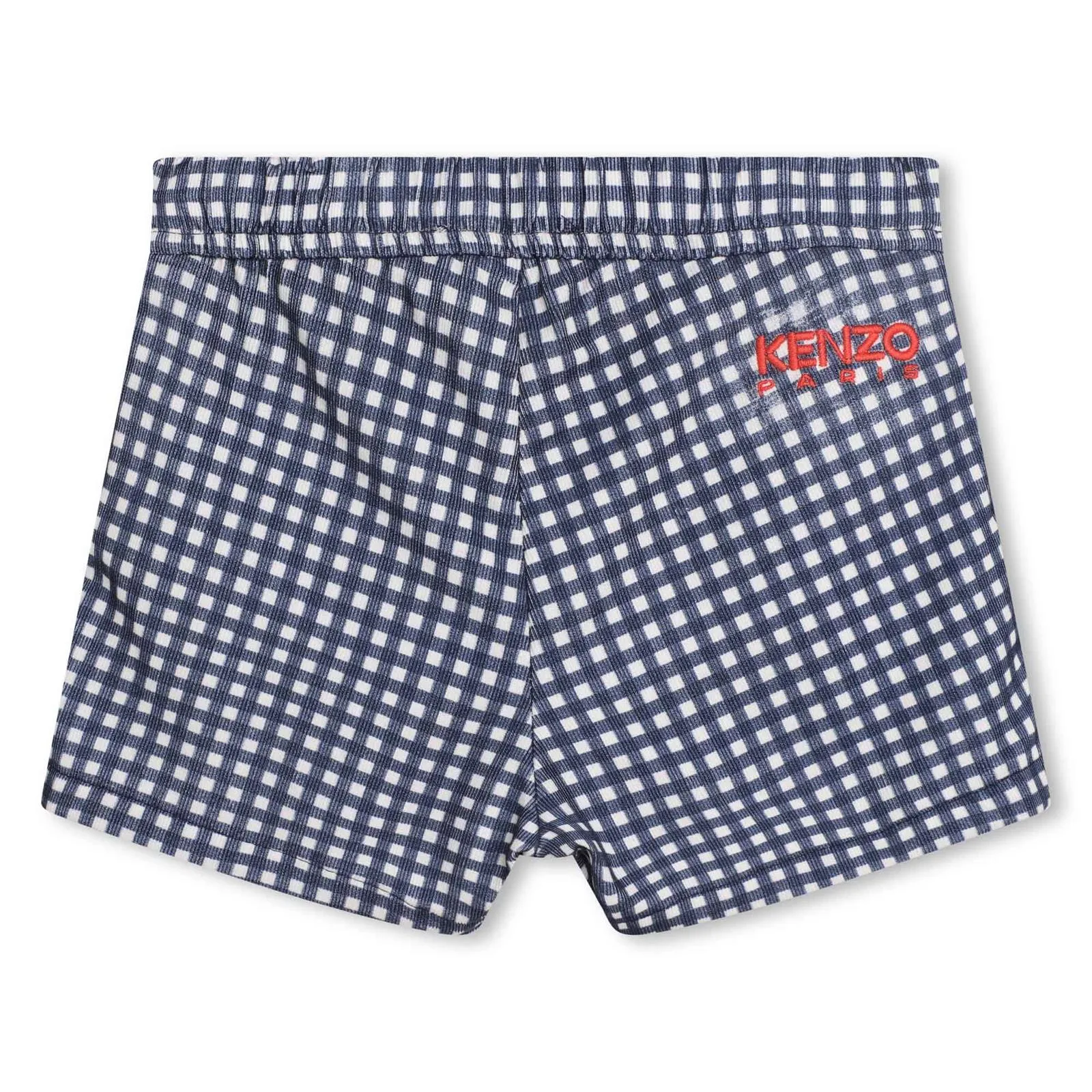 Gingham Pattern Shorts