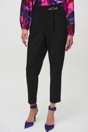 Joseph Ribkoff Crop Pull-On Pants 244029 - Black