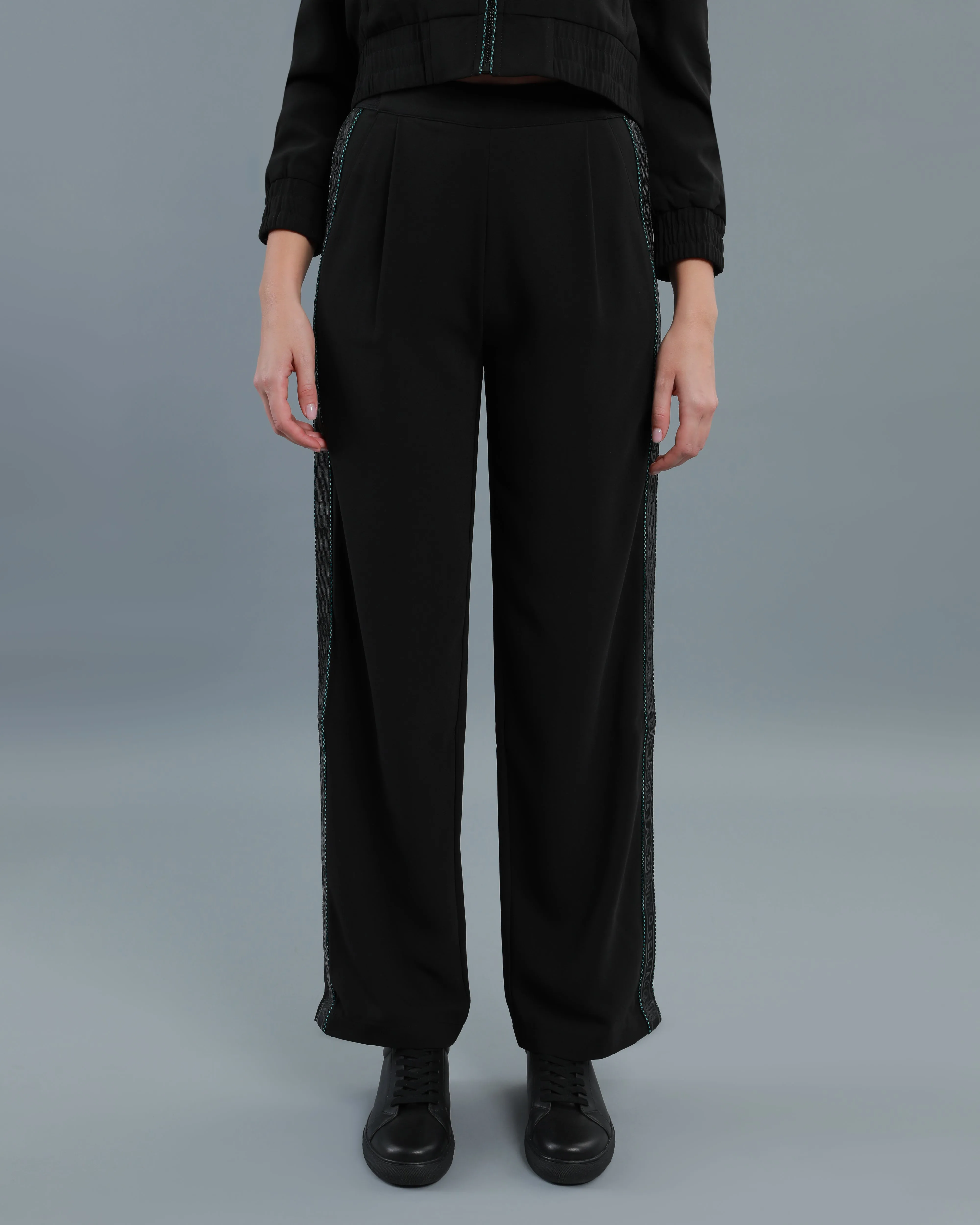 Logo Tape Track Pants