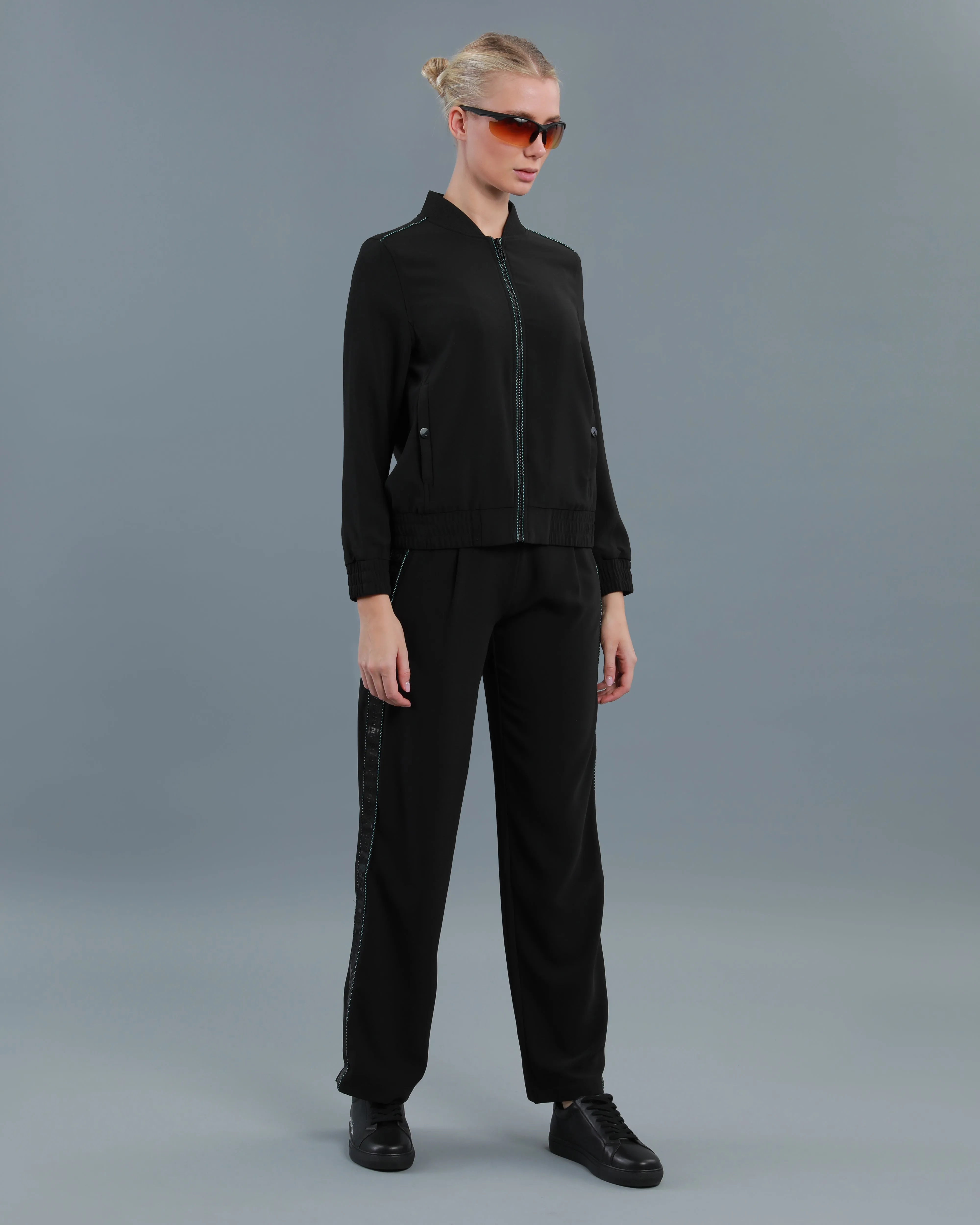 Logo Tape Track Pants
