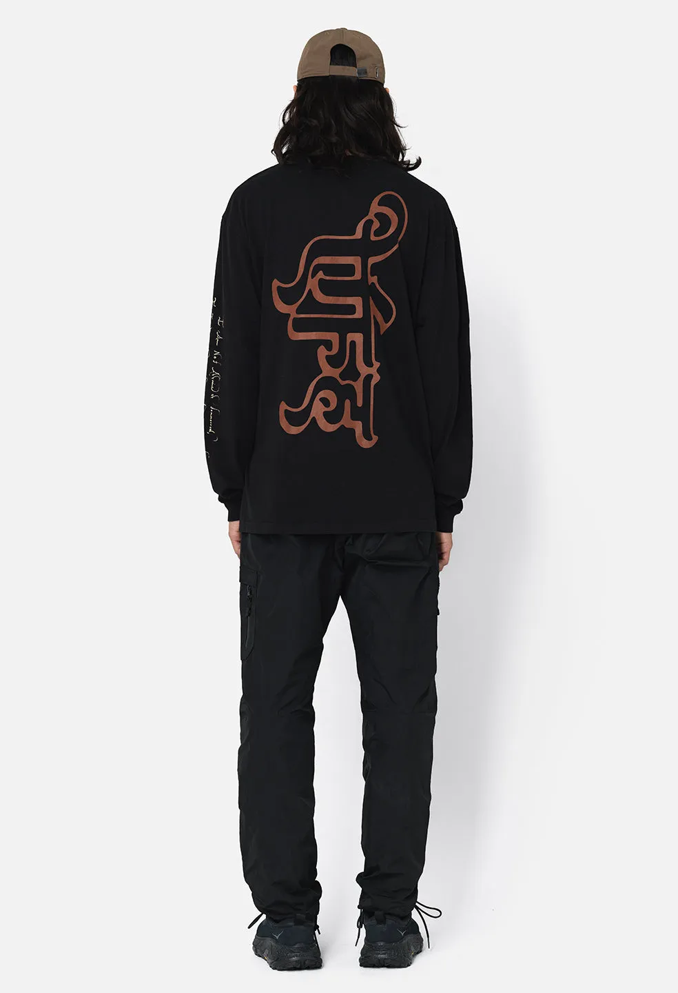 Nepal LS University Tee / Black