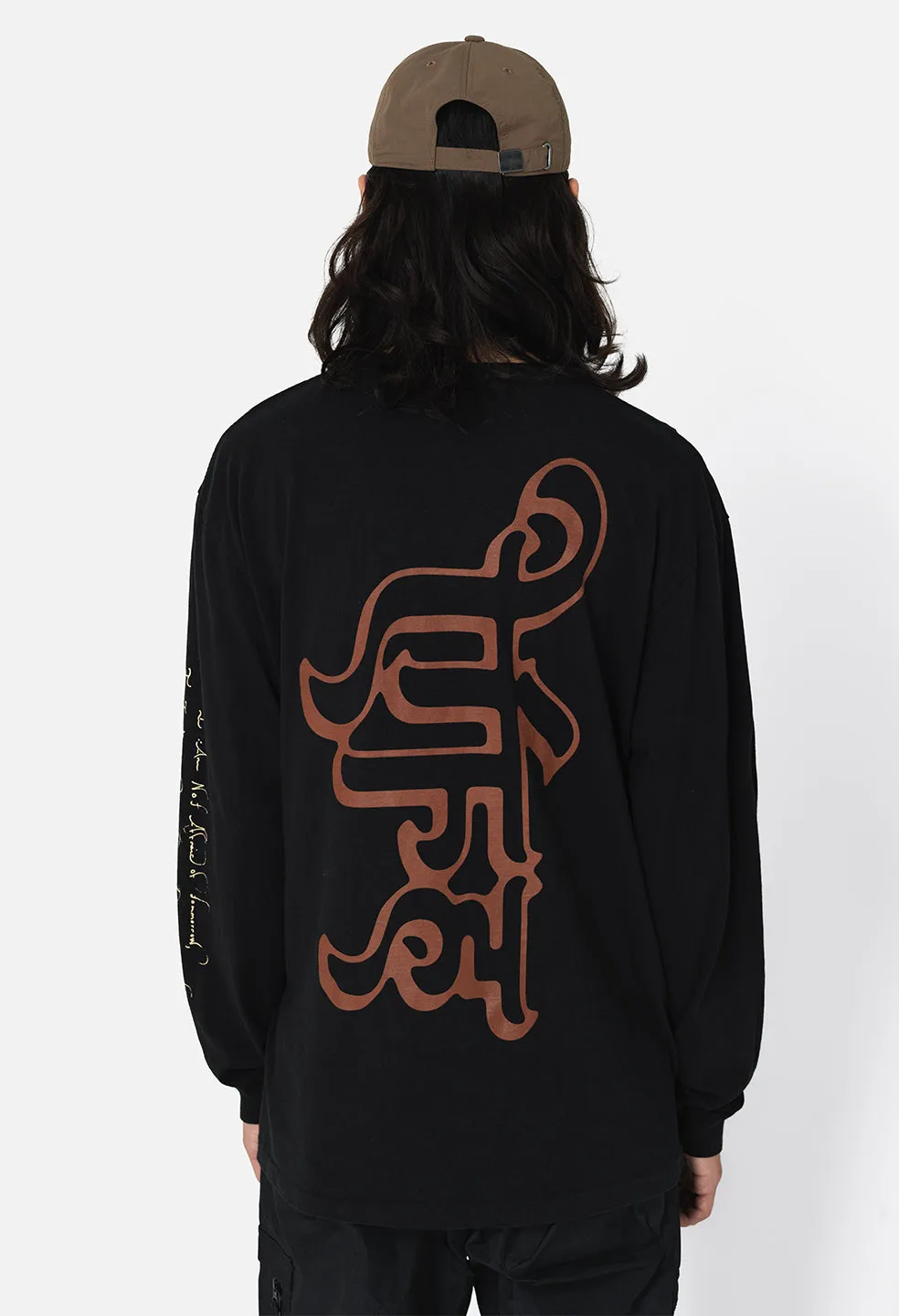 Nepal LS University Tee / Black