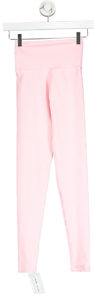 NEU APPAREL Pink High Rise Seamless Leggings UK XS