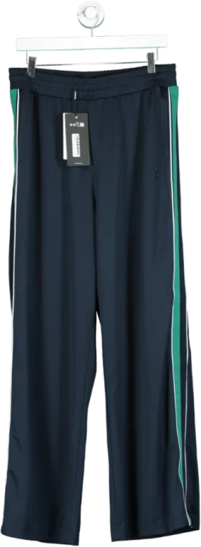 P.E Nation Navy Blue Track Pants UK L