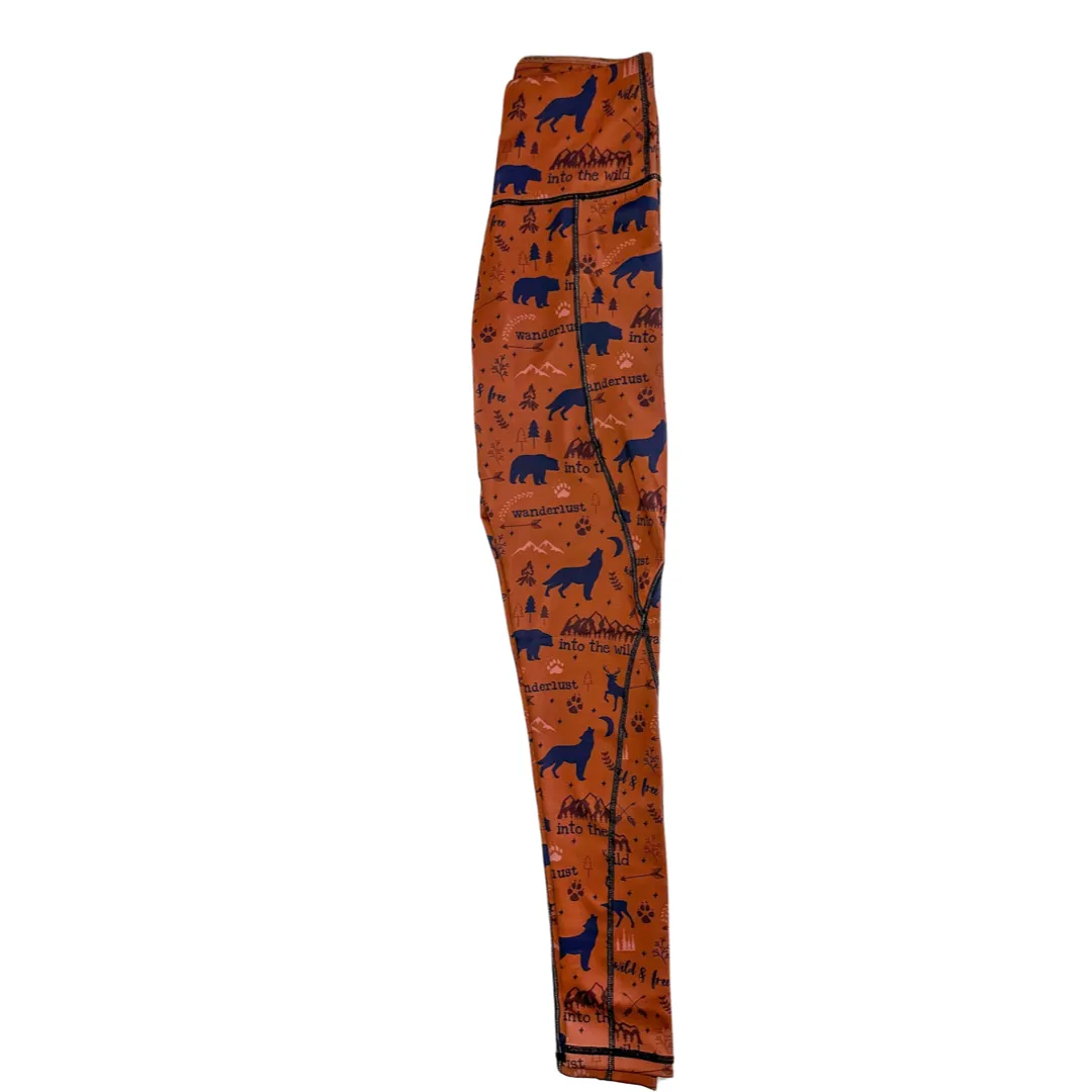 Wanderlust matching leggings